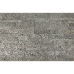 Panel ścienny samoprzylepny Quick Stone 3D Silver Grey 60x15x0,2-0,4 cm