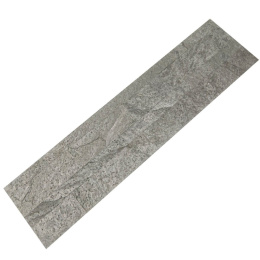 Panel ścienny samoprzylepny Quick Stone 3D Silver Grey 60x15x0,2-0,4 cm