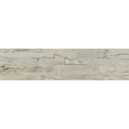 Panel ścienny samoprzylepny Quick Stone 3D Satvario White 60x15x0,2-0,4 cm