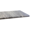 Stopień trawertynowy Silver Ash szlifowany z bullnose 135x33x3 cm